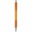 BIC® Striped Grip Kugelschreiber Siebdruck (orange / blaue Tinte) (Art.-Nr. CA113517)
