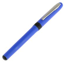 BIC® Grip Roller Siebdruck (light blue / chrome / blaue Tinte) (Art.-Nr. CA126838)