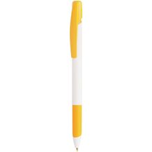 BIC® Media Clic Grip Ecolutions® Kugelschreiber Siebdruck (Gelb / blaue Tinte) (Art.-Nr. CA171399)