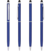 BIC® Matter Sleek Stylus Kugelschreiber Lasergravur (blau / blaue Tinte) (Art.-Nr. CA204591)