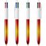 BIC® 4 Colours® Flags Collection Siebdruck (Rot - Gelb - Rot) (Art.-Nr. CA217217)