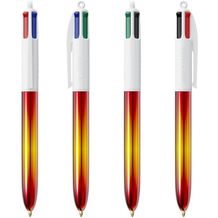 BIC® 4 Colours® Flags Collection Siebdruck (Rot - Gelb - Rot) (Art.-Nr. CA217217)