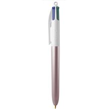 BIC® 4 Colours Glacé with Lanyard Siebdruck (pink Glacé / white) (Art.-Nr. CA310406)