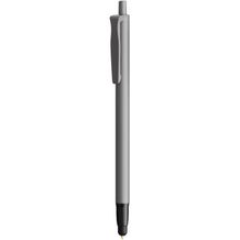 BIC® Clic Stic Stylus Kugelschreiber Siebdruck (Metall / blaue Tinte) (Art.-Nr. CA317395)