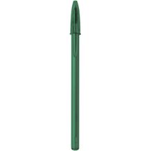 BIC® Style Kugelschreiber Siebdruck (Clear light green / schwarze Tinte) (Art.-Nr. CA401831)