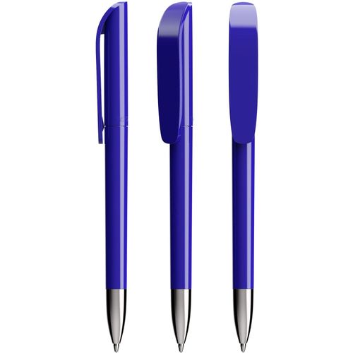BIC® Super Clip Advance Kugelschreiber Siebdruck (Art.-Nr. CA403641) - Des präziseren und komfortableren Schre...