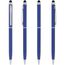BIC® Matter Sleek Stylus Kugelschreiber Siebdruck (blau / blaue Tinte) (Art.-Nr. CA413260)