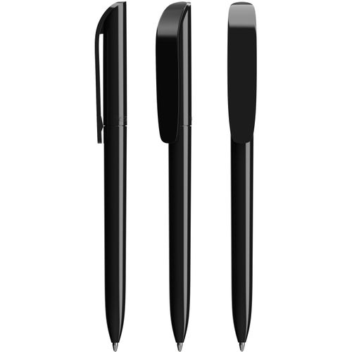 BIC® Super Clip Kugelschreiber Siebdruck (Art.-Nr. CA440950) - Stylisches Design trifft auf Vielseitigk...