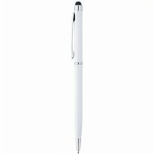BIC® Sleek Stylus Kugelschreiber Siebdruck (weiß / schwarze Tinte) (Art.-Nr. CA508383)