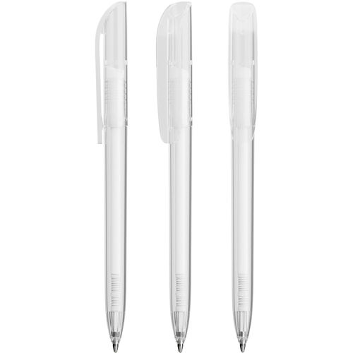 BIC® Super Clip Kugelschreiber Siebdruck (Art.-Nr. CA548107) - Stylisches Design trifft auf Vielseitigk...