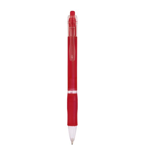 BIC® Click Kugelschreiber Siebdruck (Art.-Nr. CA562923) - Farbig gefrosteter Schaft mit softer,...