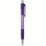 BIC® Striped Grip Kugelschreiber Tampondruck (lila / blaue Tinte) (Art.-Nr. CA611564)