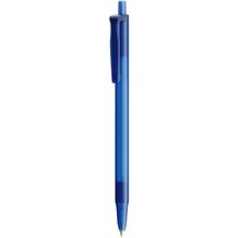 BIC® Clic Stic Kugelschreiber Siebdruck (Gefrostetes dunkelblau / blaue Tinte) (Art.-Nr. CA654109)