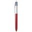BIC® 4 Colours Glacé with Lanyard Siebdruck (red Glacé / white) (Art.-Nr. CA692564)
