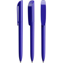 BIC® Super Clip Kugelschreiber Siebdruck (blau / blaue Tinte) (Art.-Nr. CA699376)