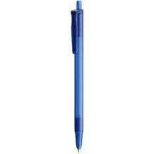 BIC® Clic Stic Softfeel® Kugelschreiber Siebdruck (Gefrostetes dunkelblau / blaue Tinte) (Art.-Nr. CA704599)
