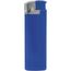 BIC® J38 Chrome Hood Feuerzeug Siebdruck (dark blue Body / Base / Fork / chrome Hood) (Art.-Nr. CA794759)