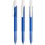 BIC® Media Clic Grip Kugelschreiber Siebdruck (Gefrostetes dunkelblau / Gefrostetes weiß / blaue Tinte) (Art.-Nr. CA957861)