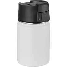 Einhand Thermosbecher 350 ml weiß mit doppelwandiger Vakuum-Isolierung (weiß) (Art.-Nr. CA227783)