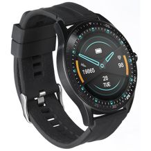 Premium-Smartwatch mit IP67 Zertifizierung + umfangreiche Fitness- und Multimedia-Funktionen (schwarz) (Art.-Nr. CA310156)