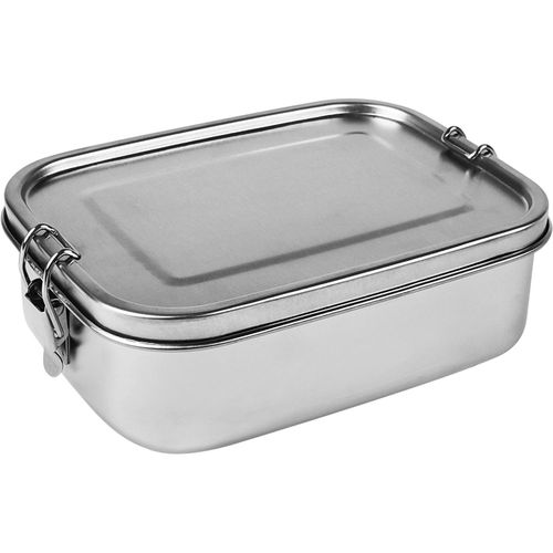 Edelstahl- Lunchbox 1200 ml (Art.-Nr. CA422105) - Eine für Puristen und echte Umweltschü...