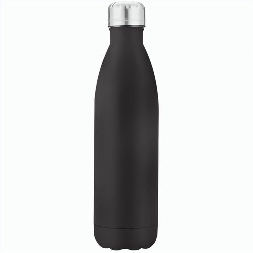 Vakuumflasche schwarz 500 ml (Art.-Nr. CA508770) - Für klare Markenkommunikation:
Doppelwa...