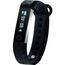 Smartwatch mit Herzfrequenzmessung, Schrittzähler, Kalorienzähler u.v.m. (schwarz) (Art.-Nr. CA751158)