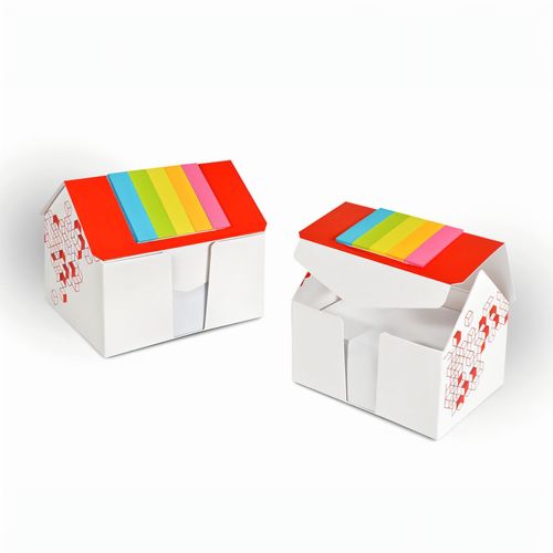 Kartonbox 10 Haus (Art.-Nr. CA722380) - Stabile Kartonbox in Hausform mit...