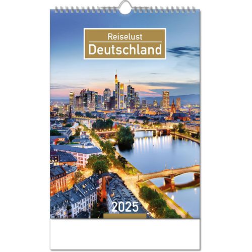 Kalender "Deutschland" im Format 24 x 38,5 cm, mit Wire-O Bindung und verlängerter Rückwand (Art.-Nr. CA096262) - Zwölf brillante Bilder unseres Landes...