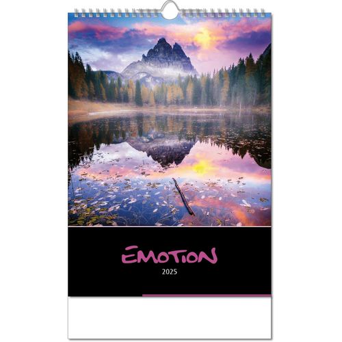 Kalender "Emotion" im Format 24 x 38,5 cm, mit Wire-O Bindung und verlängerter Rückwand (Art.-Nr. CA517578) - Emotion pur! Lassen Sie sich entführen,...