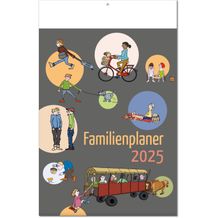 Kalender "Familienplaner" im Format 24 x 37,5 cm, mit Fälzel (Art.-Nr. CA525148)