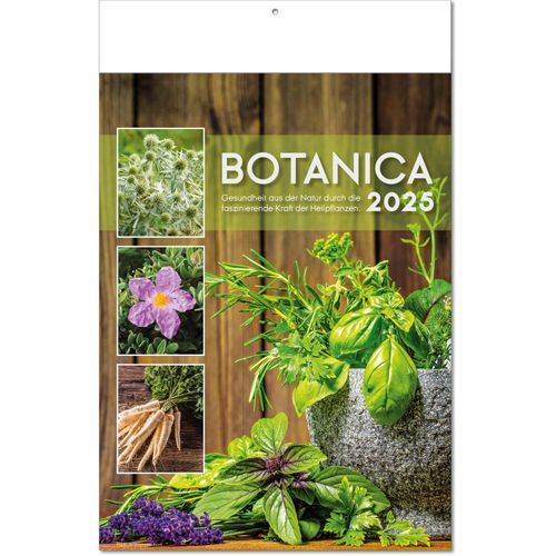 Kalender "Botanica" im Format 24 x 37,5 cm, mit Fälzel (Art.-Nr. CA662209) - Gesundheit aus der Natur durch die...