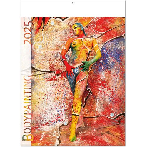 Kalender "Bodypainting" im Format 30,5 x 42,6 cm, mit Fälzel (Art.-Nr. CA831883) - Extravagant. Farbenprächtig. Erotisch...