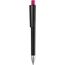 Kugelschreiber 'Cloud solid black color' (pink) (Art.-Nr. CA005769)