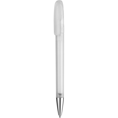 Kugelschreiber 'Compact transparent' (Art.-Nr. CA009841) - Dreh-Kugelschreiber, Schaft und Oberteil...