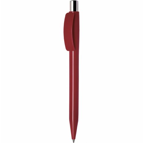 Kugelschreiber 'Pixel uni chrom' (Art.-Nr. CA041989) - Druckkugelschreiber, Schaft und breiter...