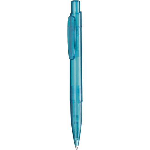 Kugelschreiber 'Proxy transparent' (Art.-Nr. CA051787) - Druckkugelschreiber mit Gummimanschette,...