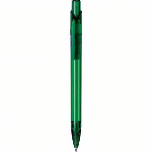 Kugelschreiber 'Jet transparent' (Art.-Nr. CA056621) - Druckkugelschreiber, Spitze, Schaft,...