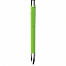 Kugelschreiber 'Jet solid chrom' (grün) (Art.-Nr. CA080678)
