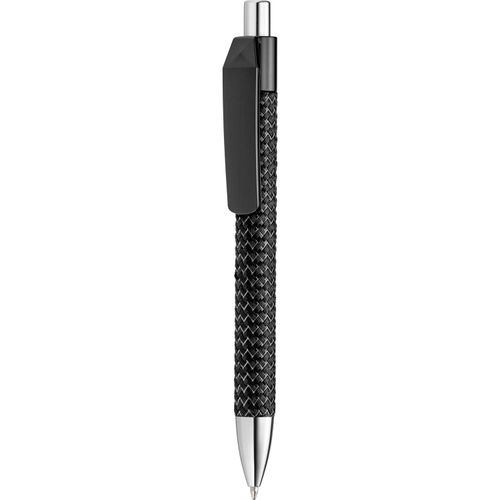 Kugelschreiber 'Fashion solid' (Art.-Nr. CA089984) - Druckkugelschreiber mit Textiloberfläch...