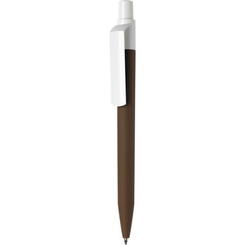 Kugelschreiber 'Dot Color Softtouch' (Art.-Nr. CA124733) - Druckkugelschreiber mit farbigem Drücke...