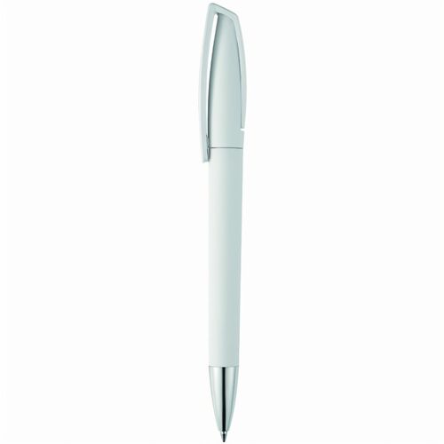 Kugelschreiber 'Space softtouch' (Art.-Nr. CA126587) - Dreh-Kugelschreiber, Schaft und Oberteil...