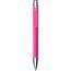 Kugelschreiber 'Jet softtouch chrom' (pink) (Art.-Nr. CA128830)