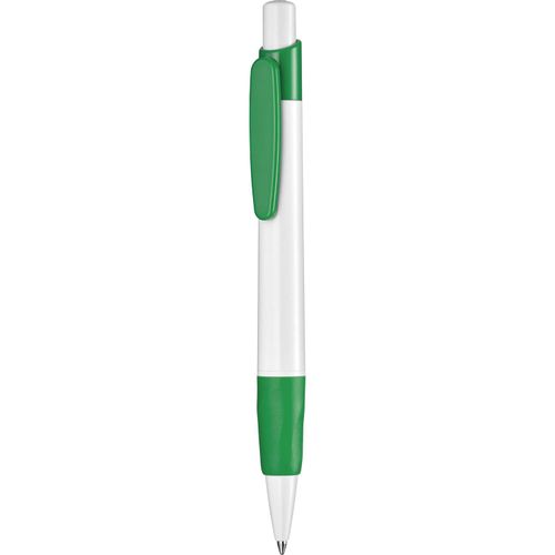 Kugelschreiber 'Helix Grip' (Art.-Nr. CA135974) - Druckkugelschreiber mit Gummimanschette,...