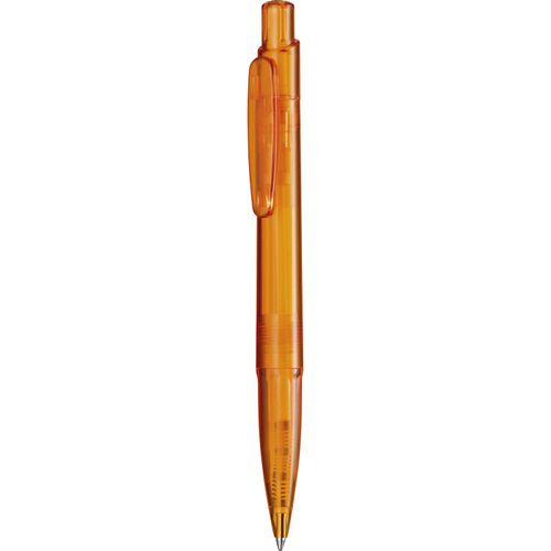 Kugelschreiber 'Proxy transparent' (Art.-Nr. CA143158) - Druckkugelschreiber mit Gummimanschette,...