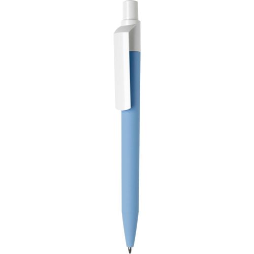 Kugelschreiber 'Dot Color Softtouch' (Art.-Nr. CA153659) - Druckkugelschreiber mit farbigem Drücke...