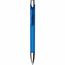 Kugelschreiber 'Jet transparent chrom' (dunkelblau) (Art.-Nr. CA210768)