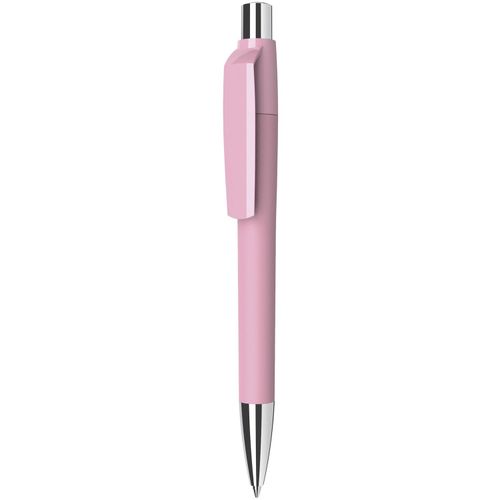 Kugelschreiber `Mirage softtouch Metall` (Art.-Nr. CA216289) - Druckkugelschreiber, softgummierter...