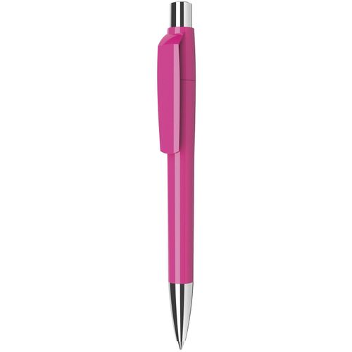Kugelschreiber `Mirage solid Metall` (Art.-Nr. CA230580) - Druckkugelschreiber, Schaft und Clip in...