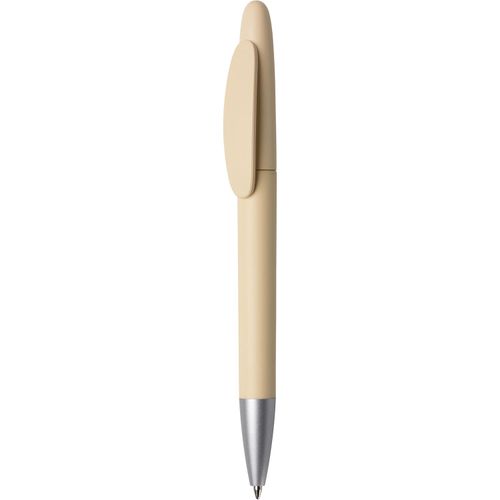 Kugelschreiber 'Icon Silver' (Art.-Nr. CA255096) - Dreh-Kugelschreiber, Schaft und Oberteil...